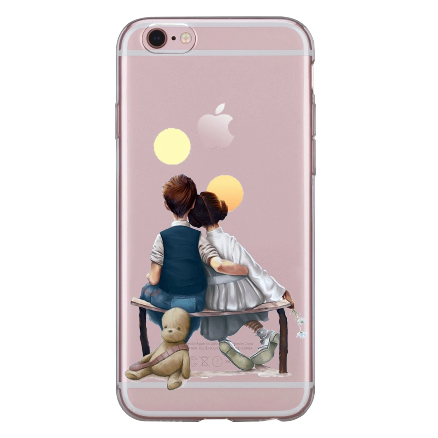 Чехол для iphone XS Max XR X 8 7 6 6S Plus 5 5S SE 5C 4S из мягкого ТПУ силикона милый BB-8 Звездные