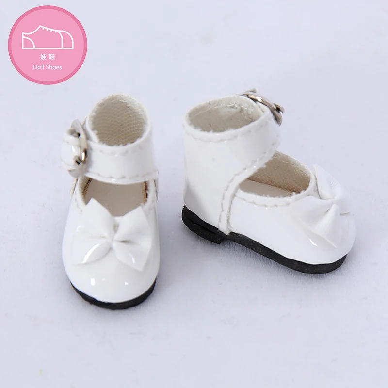 Shoes For BJD Doll 1/8 leather shoesMini Shoes For lati YOSD pukipuki BJD Dolls WX8-41 Length 2.9cm width 1.2cm Doll Accessories