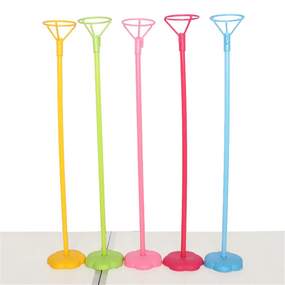 1 Набор Мини Фольга шар цветок база настольная подставка держатель для чашки