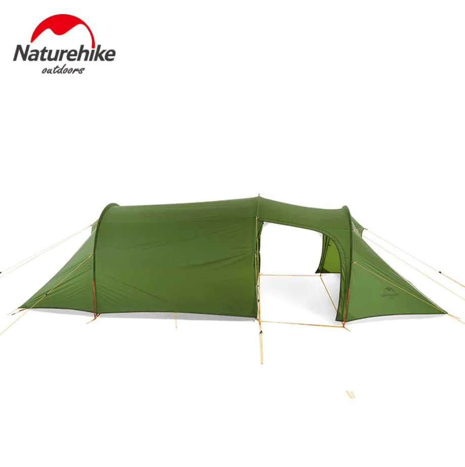 Naturehike сверхлегкий Opalus туннель двухместная палатка для отдыха на природе походная 2/3/4 человек один спальня и одна гостиная палатка