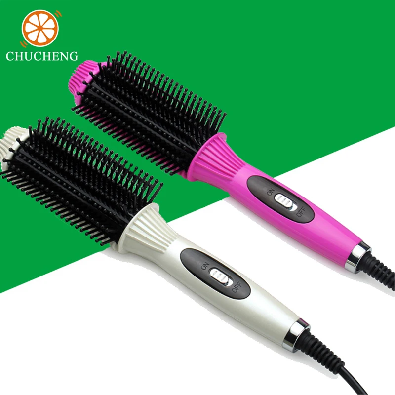 Электрический Выпрямитель для волос Кисть/пульсации керлинг