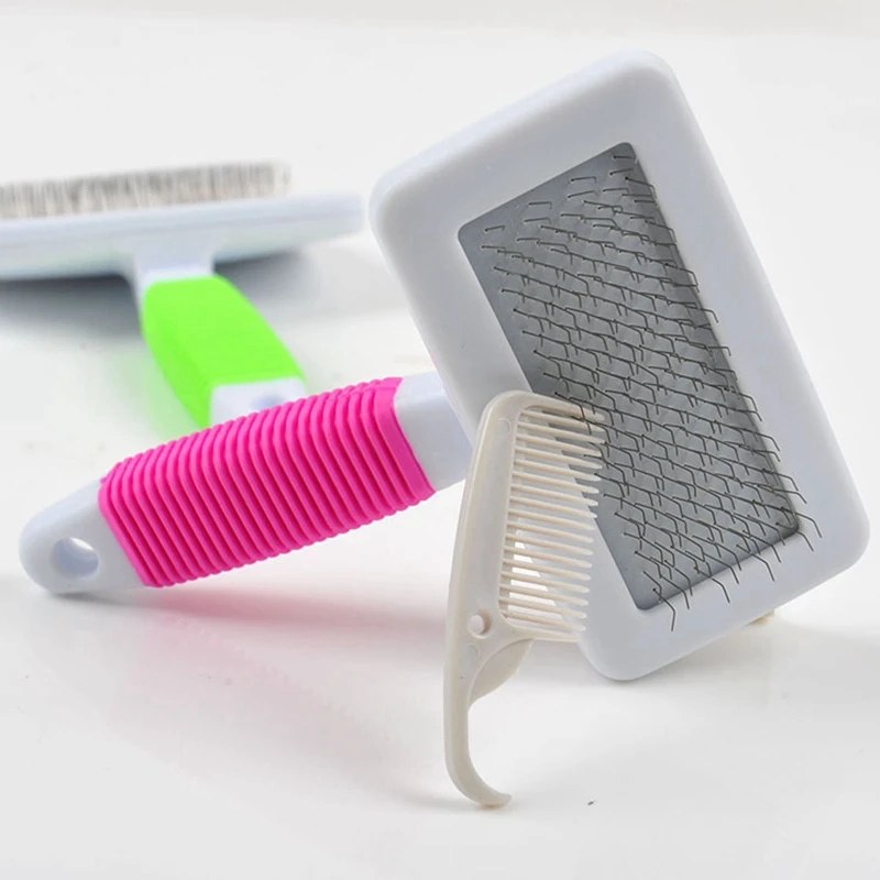 Pet Pinkycolor изделия пластиковые щетки для собак Нескользящая ручка воздушная сумка