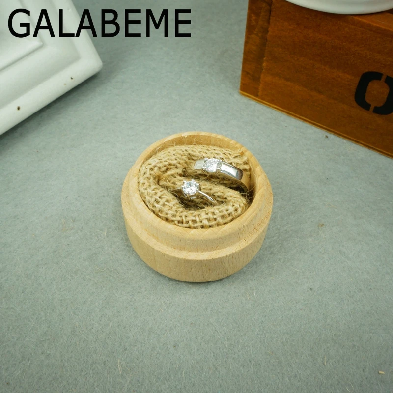 Galabeme пользовательские имена и дата стандартная свадебная коробка для колец