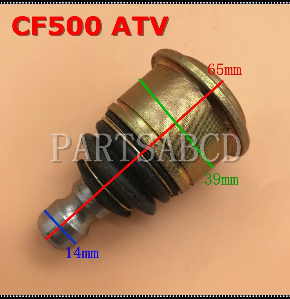 CF500 вниз шаровой шарнир для CFMOTO ATV CF500A/2A/X5/X6/X8 части № 9010 050700/9010 050800|parts for atvs|ball joint