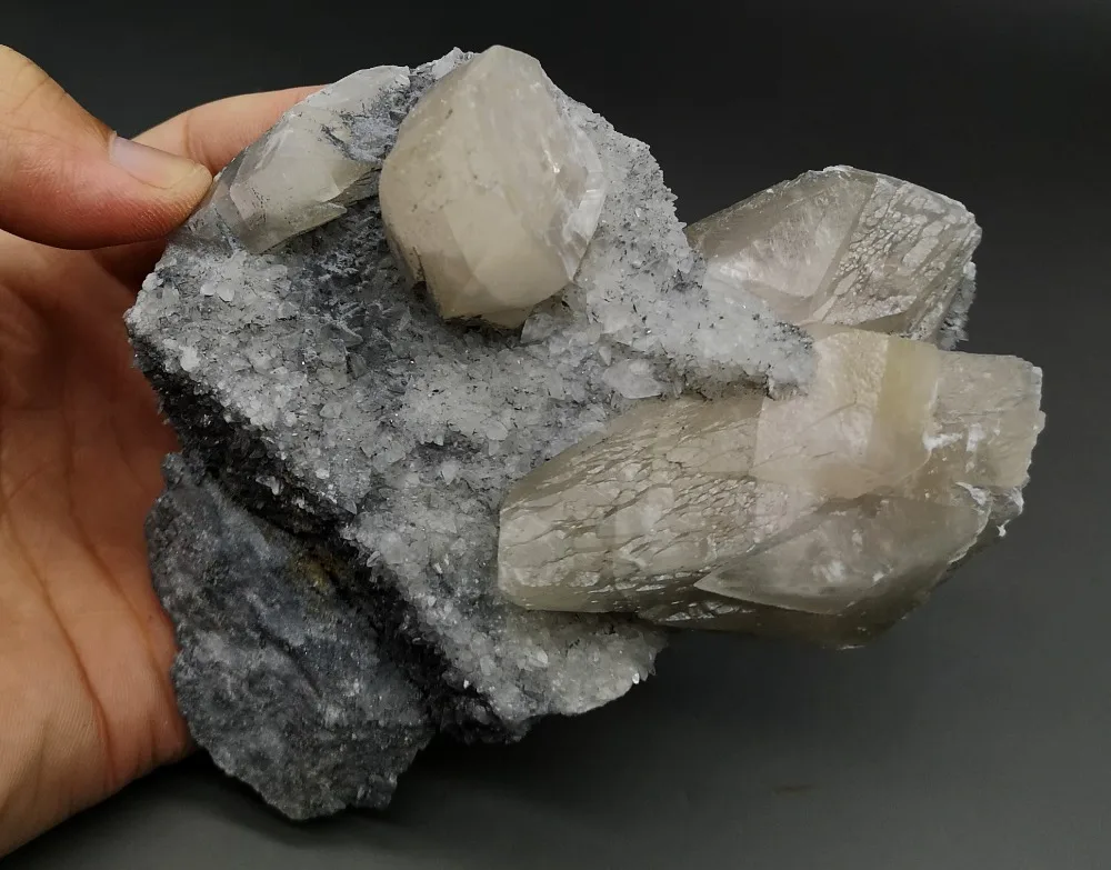536 г натуральный большой кристалл calcite оригинальный Камень руды украшения