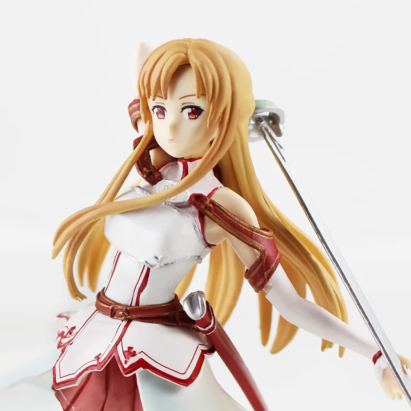 22 см меч искусство онлайн Сан возвращает фигуру игрушки Yuuki Asuna с мечом
