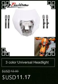 4 color Motorcycle Dirt Bike Motocross Supermoto Universal Headlight Fairing KTM SX EXC