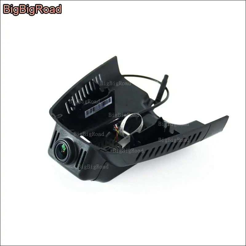 Автомобильный видеорегистратор BigBigRoad Wifi DVR Двойная камера для Benz GLK 200 260 300 350 2010 2012