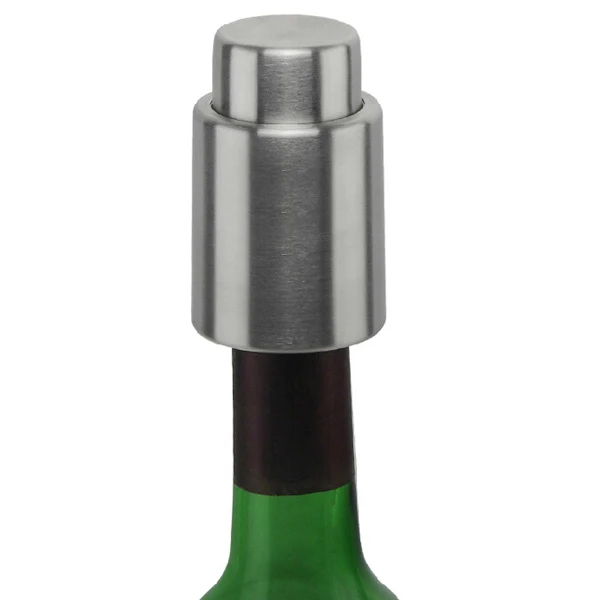 1 Шт. Нержавеющая Сталь Вакуумной Упаковке Красное Вино Хранения Бутылку Пробкой