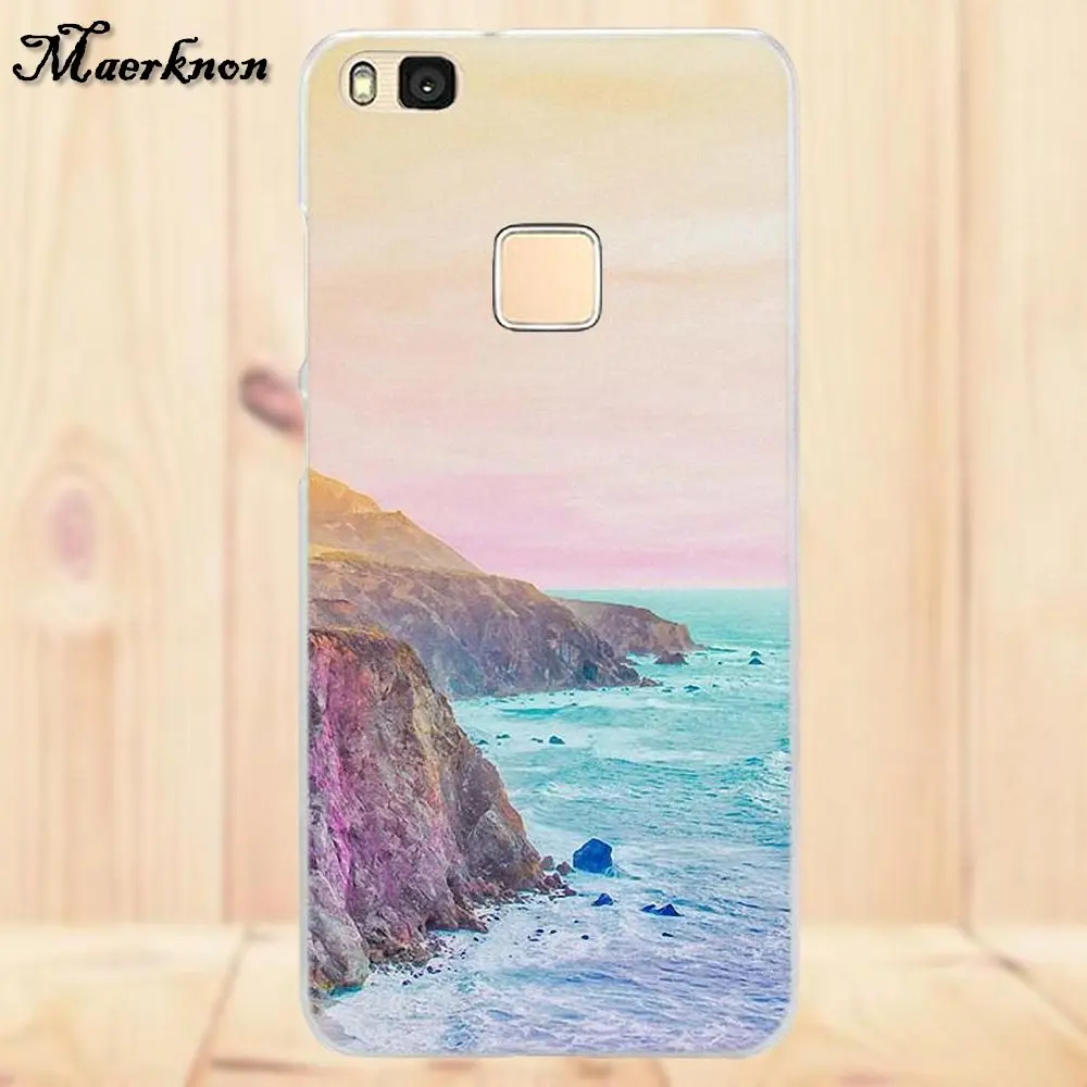 Maerknon для Samsung Galaxy A3 A5 A7 J1 J2 J3 J5 J7 2015 2016 2017 чехол фиолетовый зимний Горный пейзаж|for