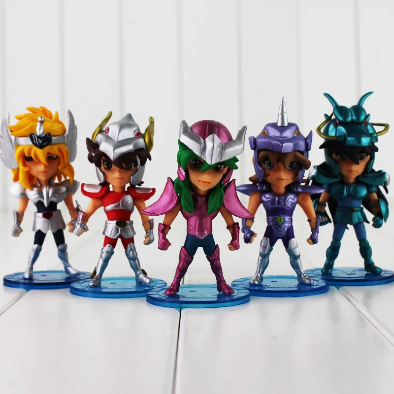 Экшн-фигурки Shaka Сага канон маска смерти знаки зодиака куклы 5 шт./компл. Seiya |