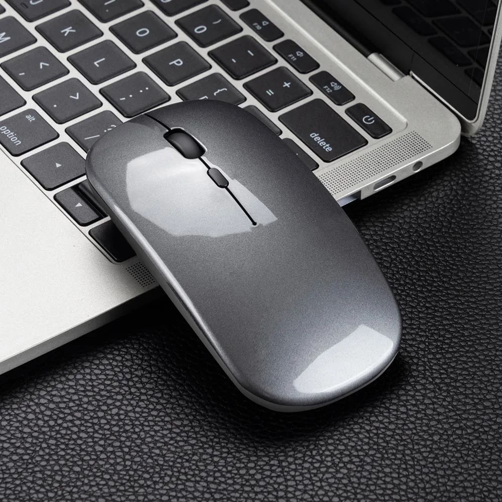 Беспроводная мышь заряжаемая ультра Тихая оптическая Мыши с USB кабелем GDeals|Мыши| |