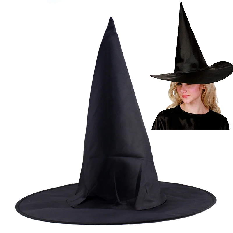 Новая шляпа Steeple из ткани Оксфорд Волшебная Шляпа для Хэллоуина колдунья