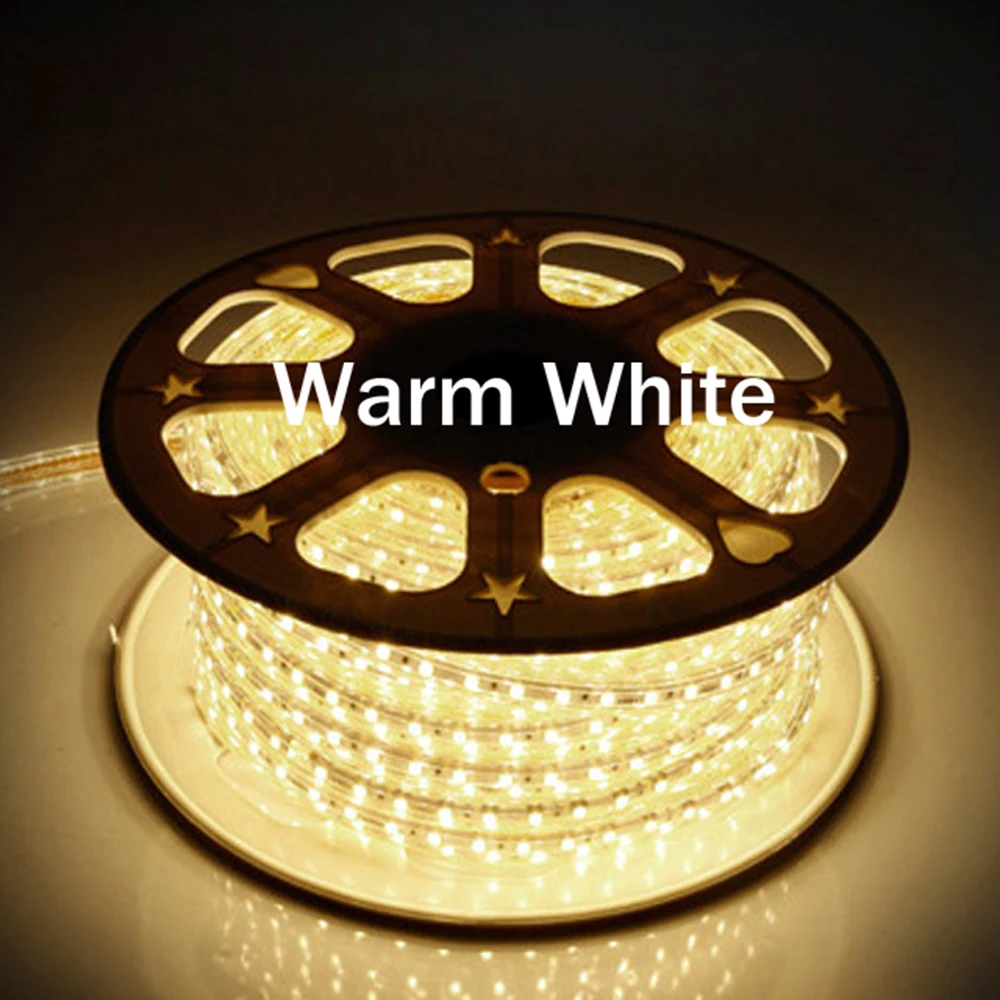 Taoguang светильник ing светодиодный AC 220 В 5050 SMD гибкий скотч 60 Светодиодный s/m 1 м 2 3 4 5 6