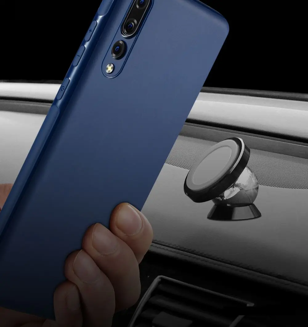 Магнитный чехол для iPhone 8 7 6 6s тонкий мягкий силиконовый plus Plus автомобильный