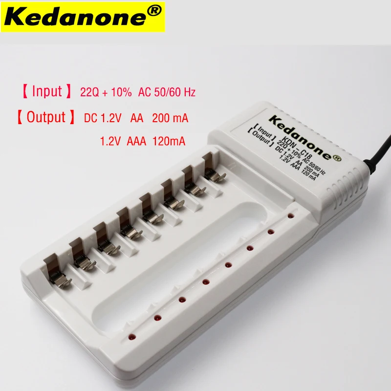 Зарядное устройство Kedanone для аккумуляторов AA / AAA Ni-MH Ni-Cd | Электроника