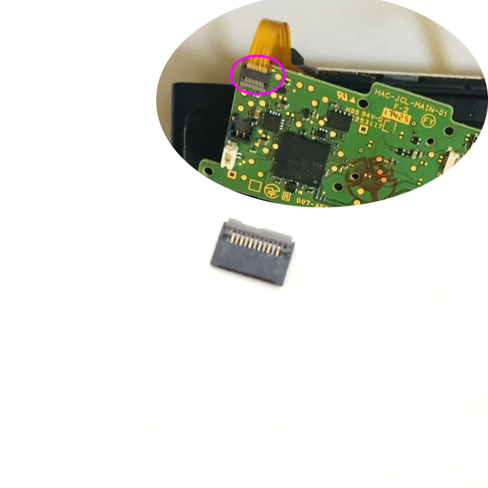 10 шт. 11Pin ДЛЯ NS Joy Controller L R Slider гибкий кабель лента к плате для Nintendo Switch Con Кабельный