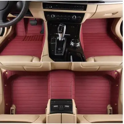 Лучшие коврики! Специальные автомобильные коврики для BMW 3 серии E90 2011-2004 прочные