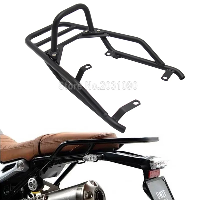 

Motorcycle Rear Luggage Rack Fender Support Cargo Holder Shelf For BMW R NINE T NineT R9T 2014-2017 2015