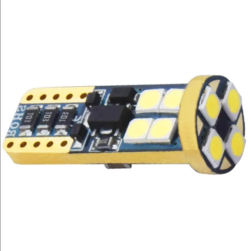 T10 W5W 12 SMD 3030 светодиодный автомобильный габаритный фонарь WY5W 12SMD LED CANBUS без ошибок