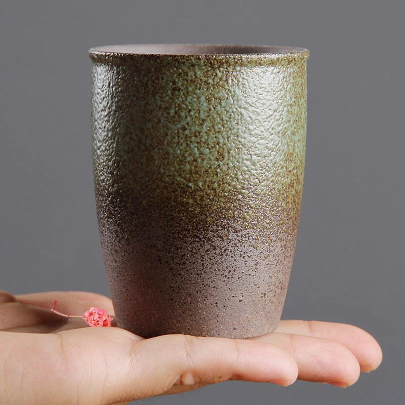 

Coffee Pottery Water Cup Ceramic Mug Japanese Style Drinkware Kung Fu Tea Teacup Kettle Ceremony Tea Leaves Storage Container