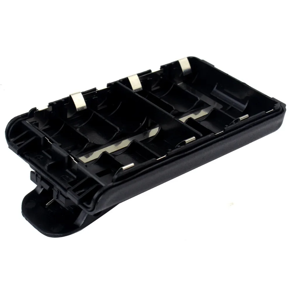 Новый черный Батарея чехол с зажимом держит 6xAA щелочной аккумулятор для BP 263 BP263 IC