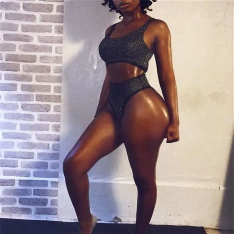 Сексуальные женские бандажные комплекты бикини с пуш ап бразильский купальник