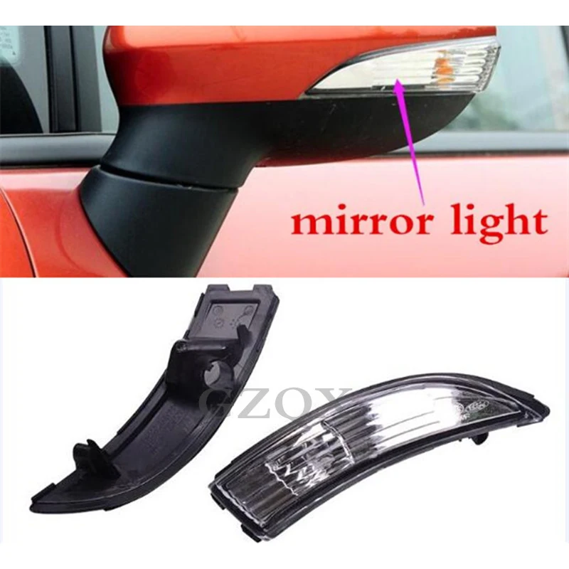 Вспышка для зеркала заднего вида CAPQX световой индикатор лампа FORD Fiesta 2009 2014|lamp