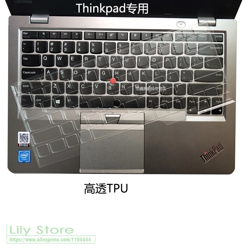 УГЛЕРОДНЫЙ защитный чехол для клавиатуры из ТПУ Lenovo ThinkPad L390 L380 T480 T480s T470 T470s Yoga 2rd/3rd