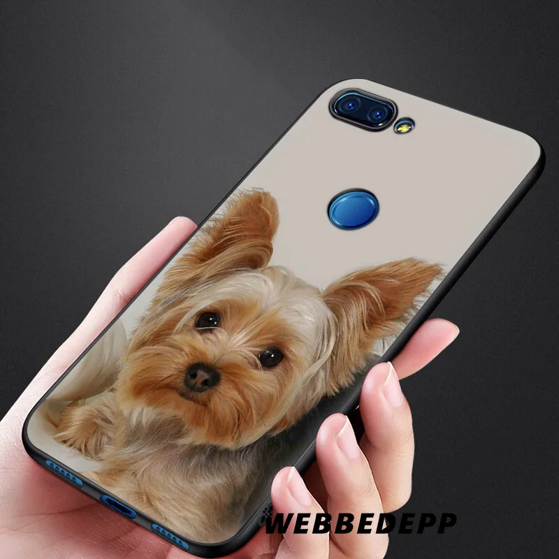WEBBEDEPP йоркширский терьер собака милый мягкий силиконовый чехол для Xiaomi Redmi Note 7 6 6A