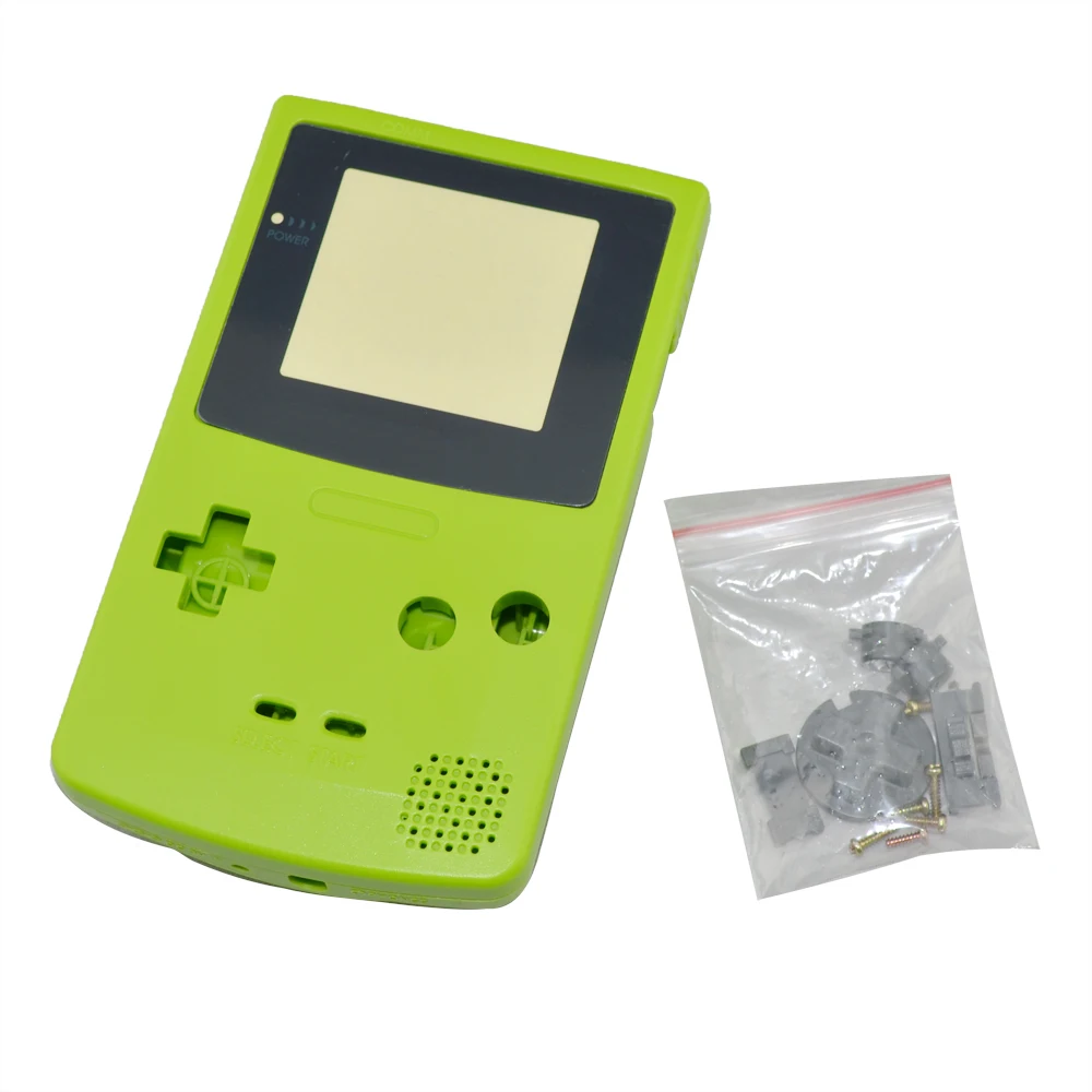 Высокое качество 13 видов цветов Корпус запасные части чехол для GBC Gameboy Цветной