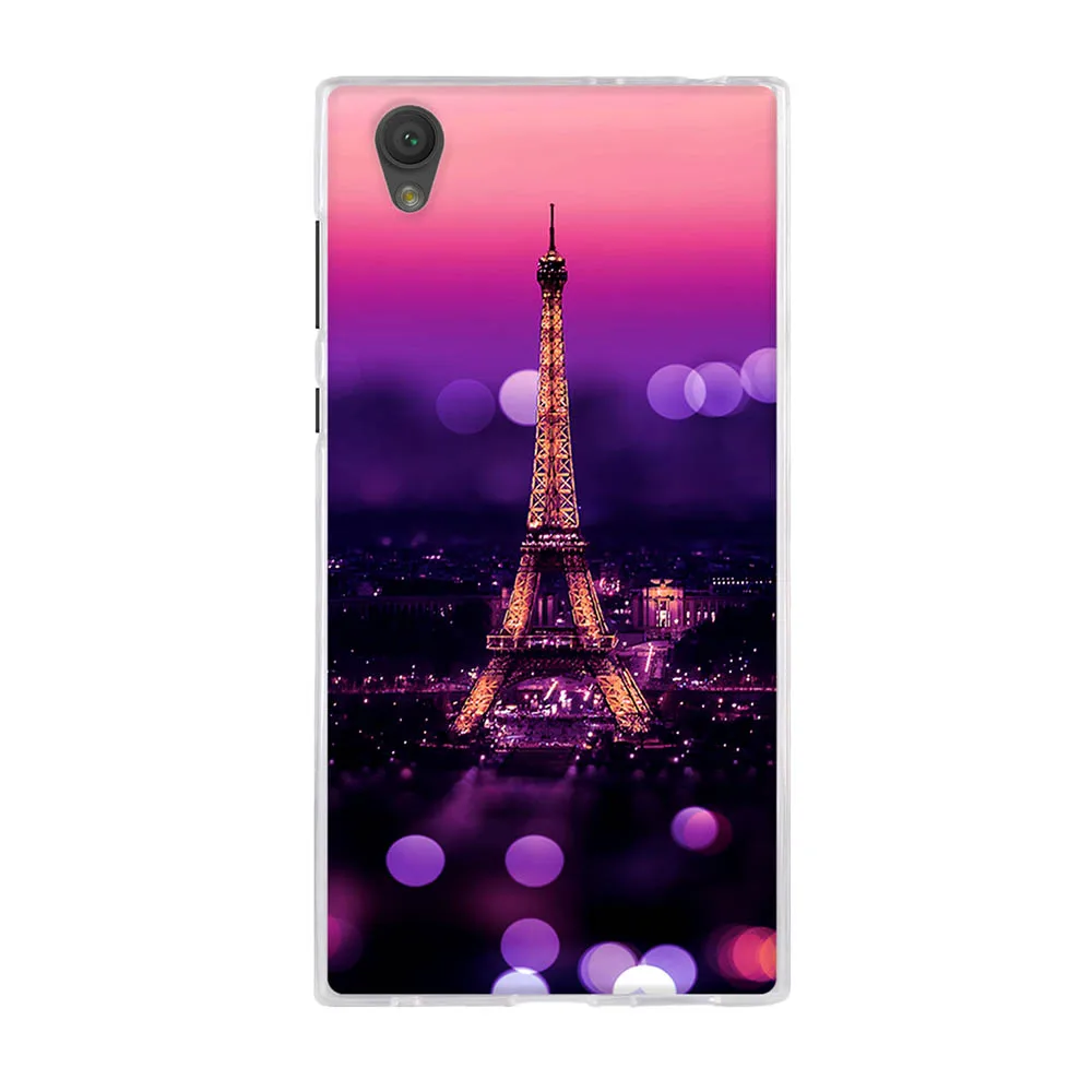 Чехол из ТПУ для Sony Xperia L1 G3311 G3312 чехол с окрашенным рисунком чехлы телефонов сумка