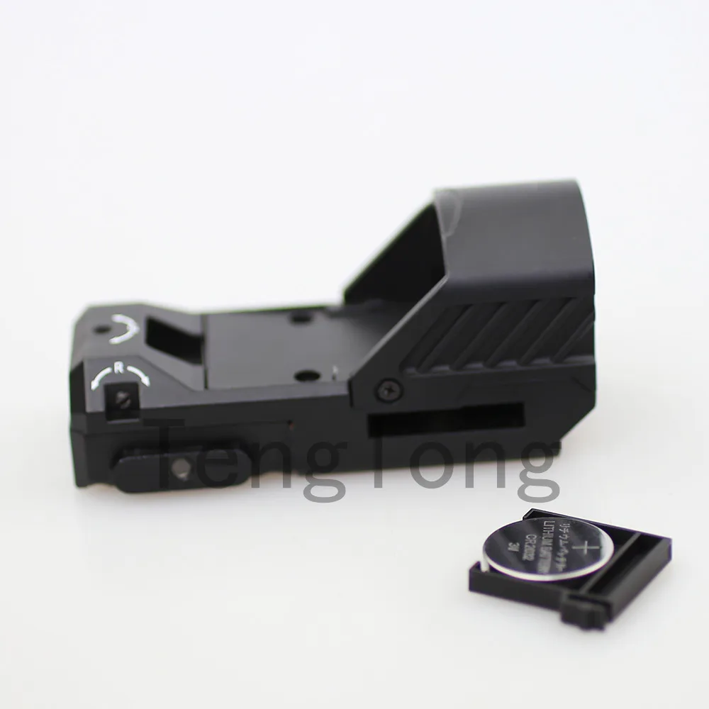Игрушечный рефлекторный прицел 1X25 Red Dot Тактический оптический FC1 Красный точка зрения рефлекс голографический прицел для 20 мм игрушечная железная дорога пистолет(черный