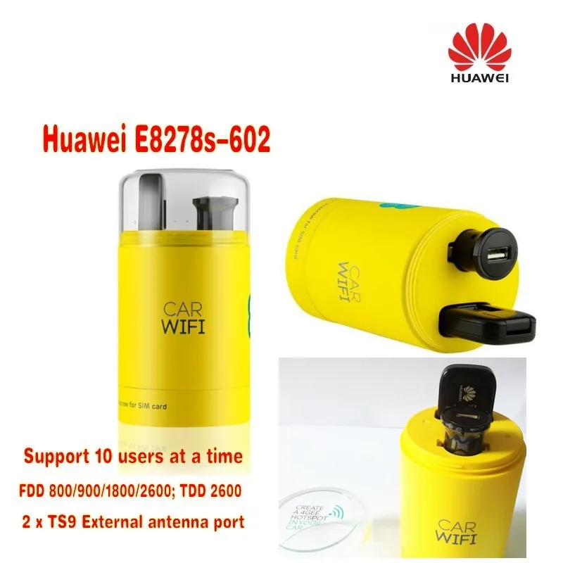 Huawei 4g Lte Cat.4 разблокированный модем и Wi Fi роутер Новый в коробке плюс 49dbi 4G LTE