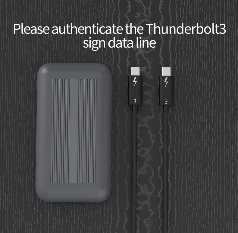 PCIe thunderbolt 3 m.2 NVME корпус ssd чехол NVME с thunderbolt 3 TYPE-C кабель TYPE C 3,1 USB3.1 M.2 PCIE SSD