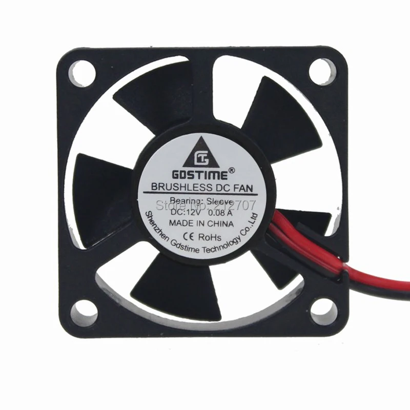 5 шт. Gdstime 35 мм DC 12 В XH2.54-2Pin 35x35x10 Бесщеточный Охлаждающий вентилятор | Компьютеры и