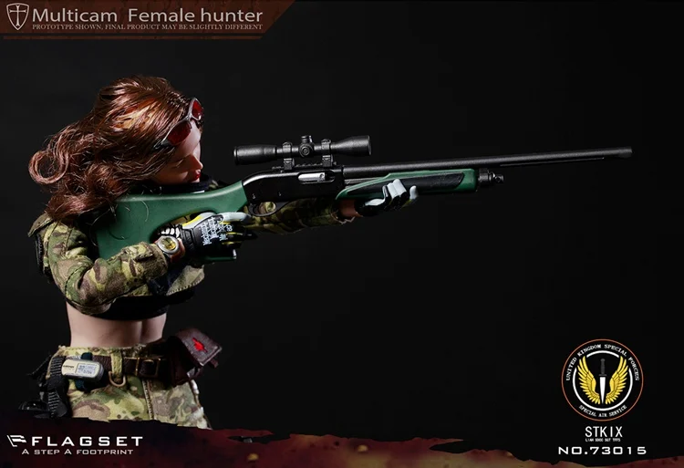 1:6 боевой Ангел Анжела женский hunter солдат набор фигурку игрушечные весы куклы