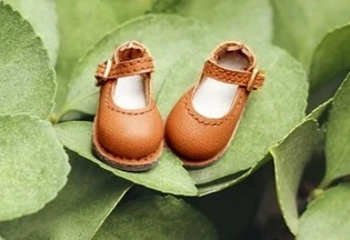 1 пара 3 см мокасины для Blyth, AZ, MMK, Lati JerryB, Licca, Kurhn обувь для кукол мокасины-gommino - Цвет: brown