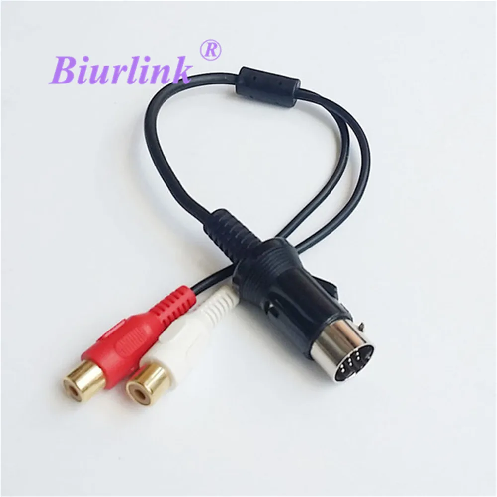 Biurlink автомобильный радиоприемник внешний аудиокабель адаптер для Kenwood 13 Pin|radio car