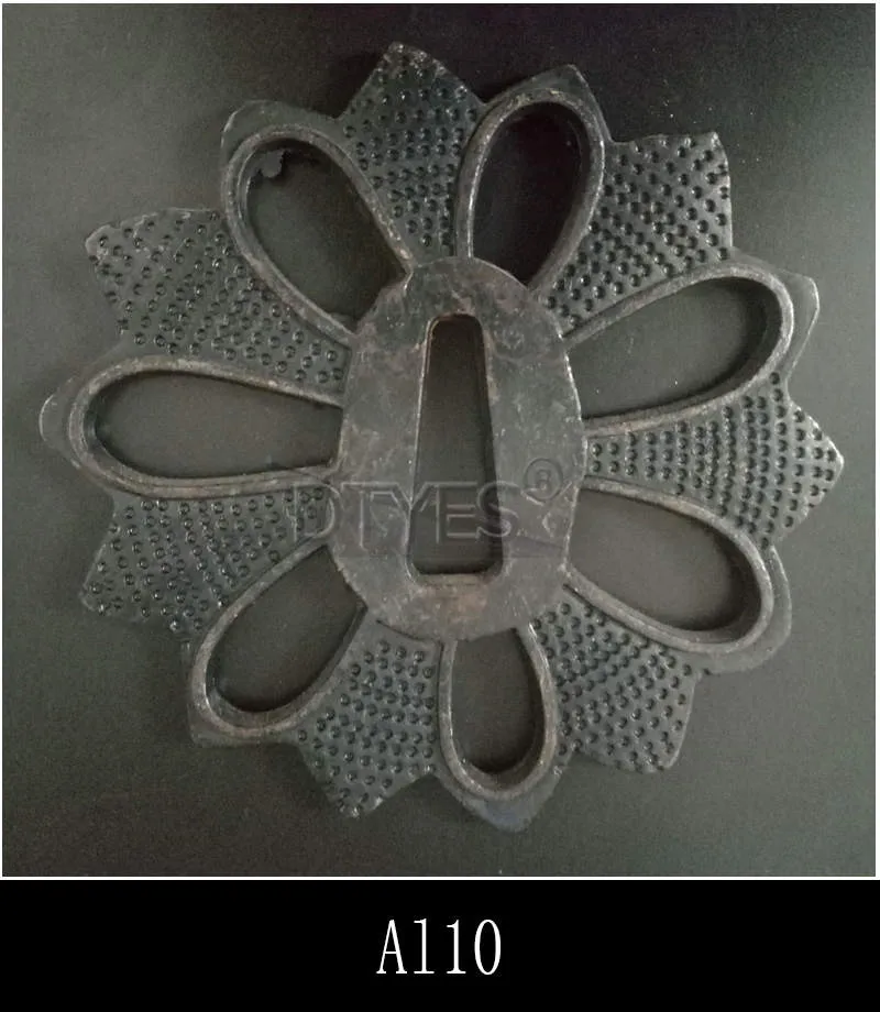 Сплав японские аксессуары для мечей Tsuba Красивая защита для катаны вакизаши Танто 3,2 см ширина(около хабаки) лезвие Al01-Al32