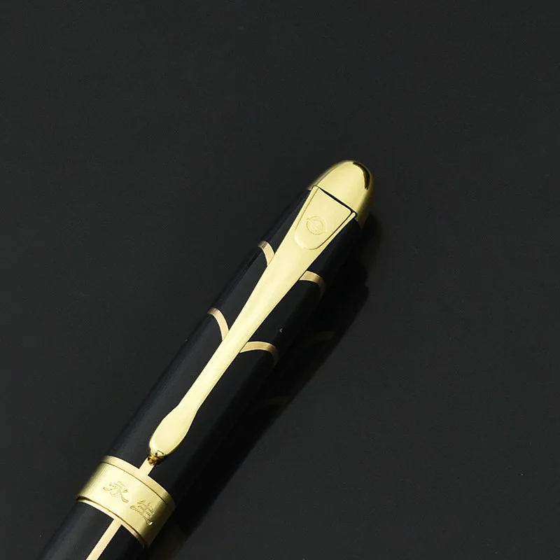 Студенческая Высококачественная Роскошная брендовая черная металлическая