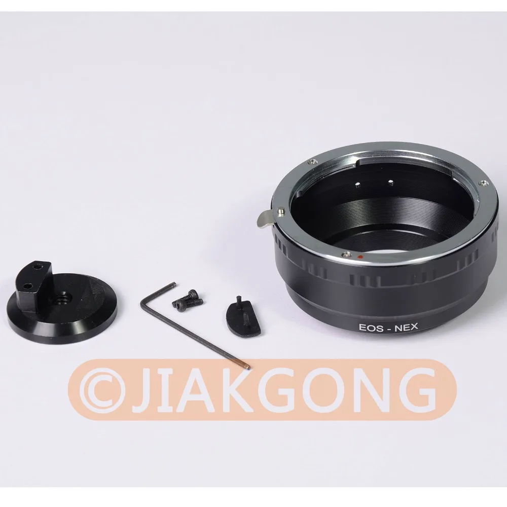 Кольцо адаптер для объектива со штативом 1/4 дюйма Canon EOS и SONY NEX E Mount EF S 7 5 3|lens adapter