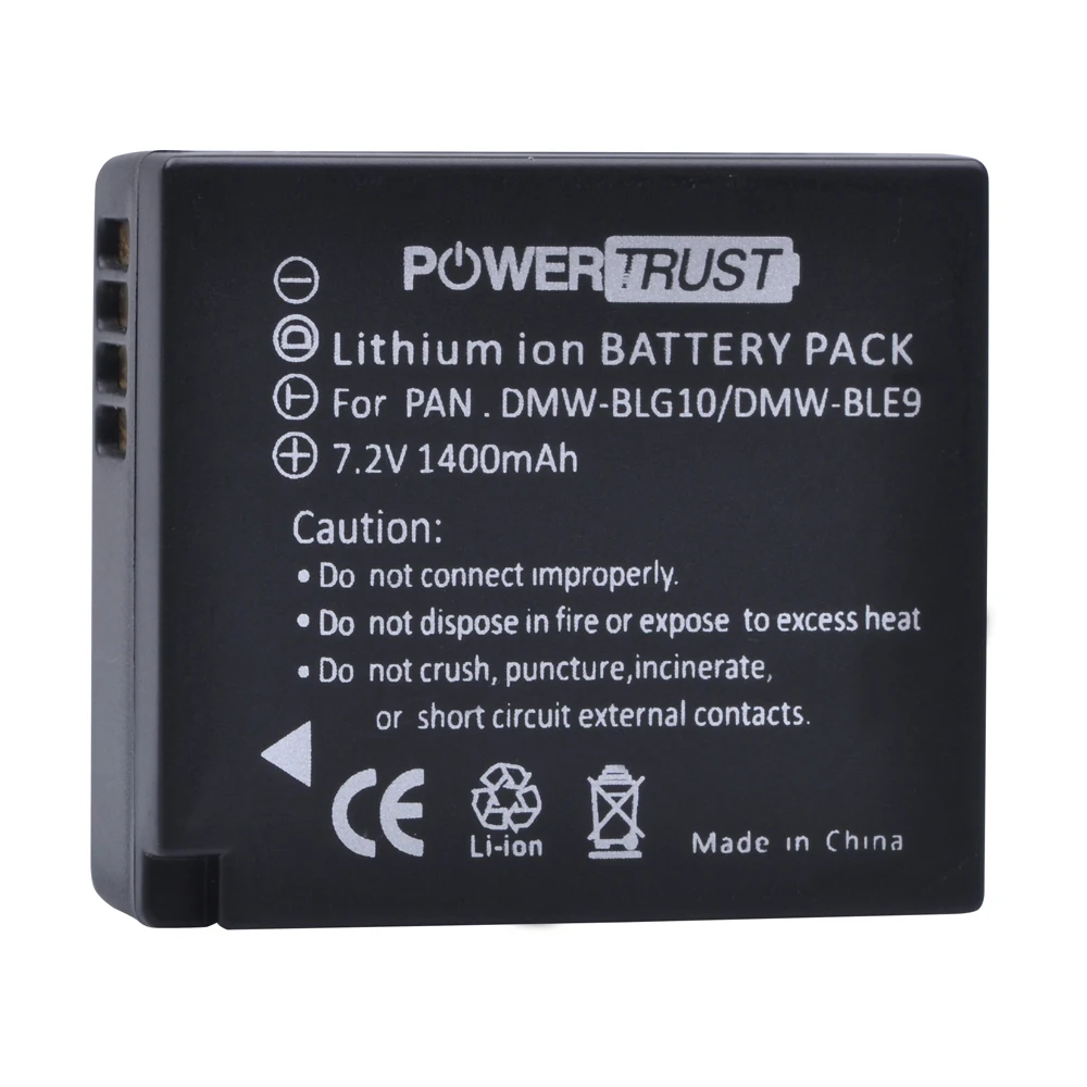 

1Pcs DMW-BLG10 BLG10E BLG10PP BLE9 BLE9E Battery for Panasonic Lumix DMC GF6 GX7 GF3 GF5 ZS100 ZS60 LX100 GX85 DC-ZS70 GX80