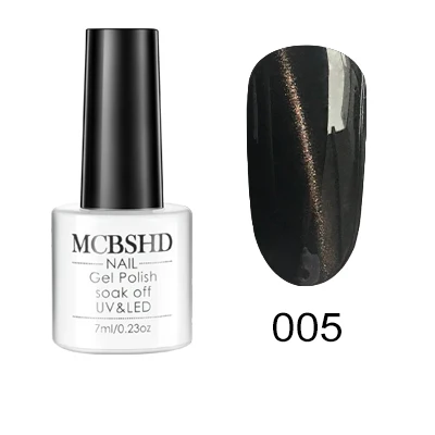 Mcbshd 7 мл magic кошачий глаз серии лак для ногтей UV светодио дный гель Soak Off полу Vernis