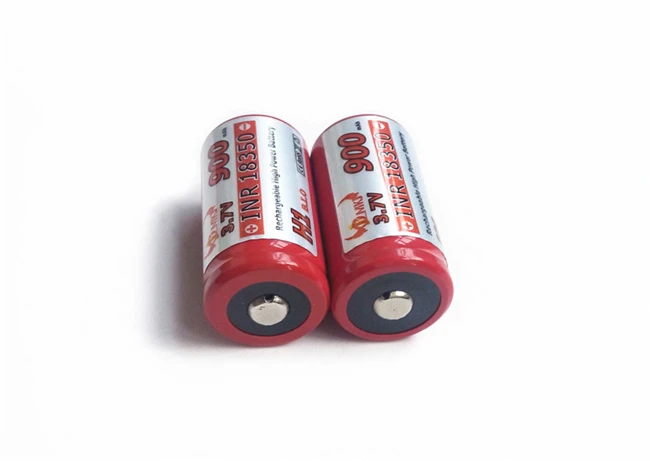 18350 извилистый е сигалреты батареи большого потока энергии INR 3 7 v 6 V 900 мА/ч 3.3WH