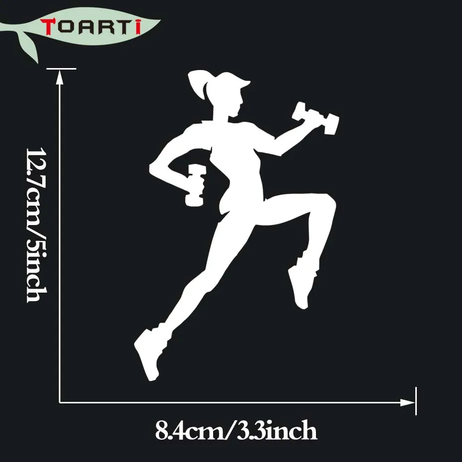 Кузова насос Аэробика виниловая наклейка стикер автомобиля для грузовика окна