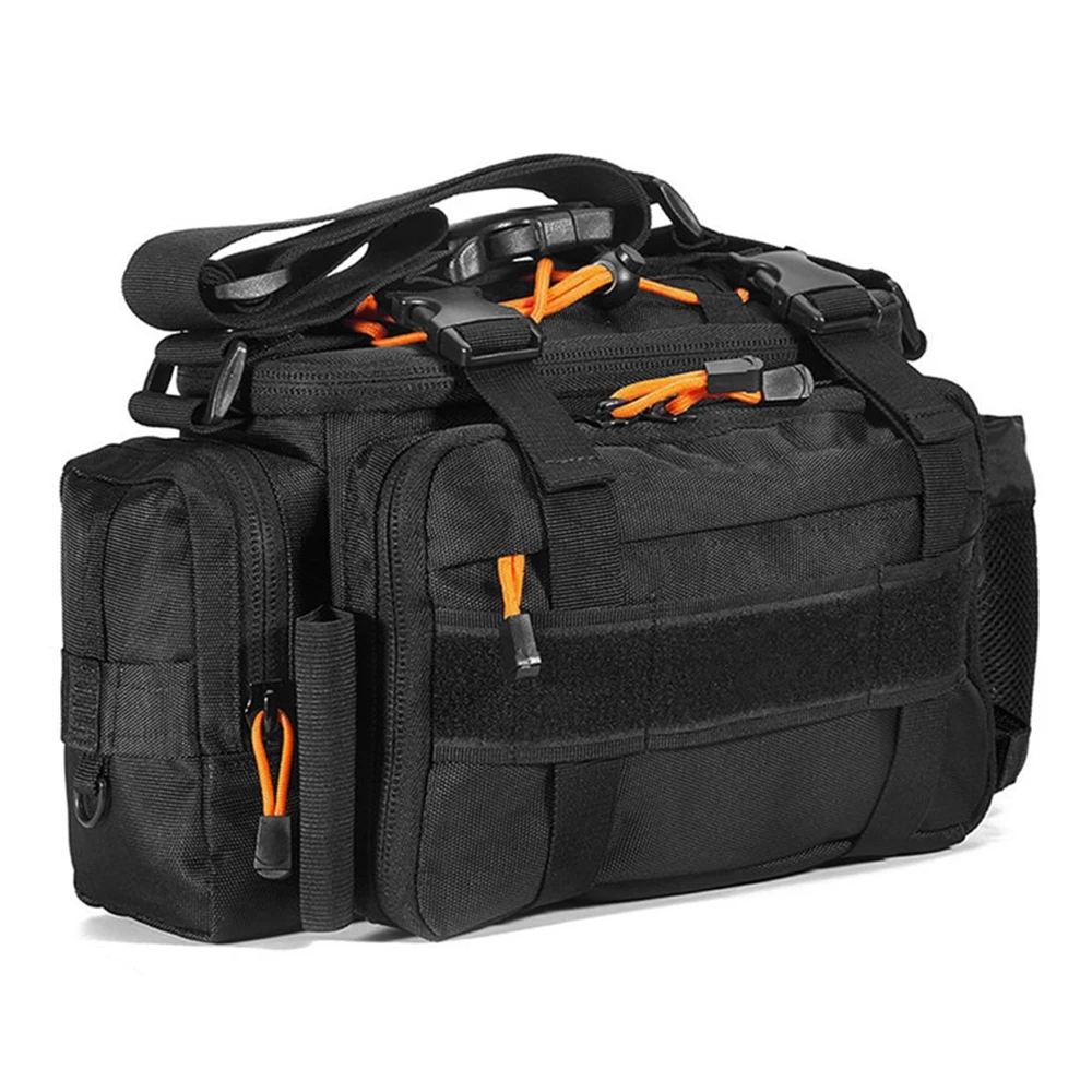 

Fishing Tackle Bag Outdoor Sports Fishing Lures Tackle Gear Utility Multifunctional Storage Shoulder Bag For Fishing