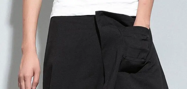 Свободный размер/горячий/Весенний мужской новый модный рот закрытые стопы брюки