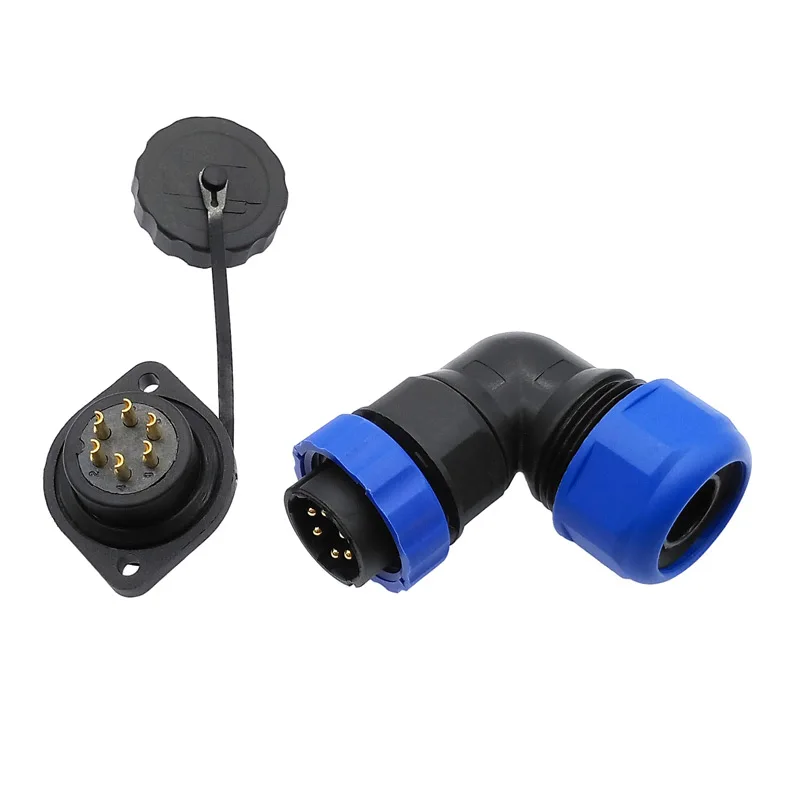 Водонепроницаемый соединитель SP20 для гофрированной трубы фланцевый разъем с 2