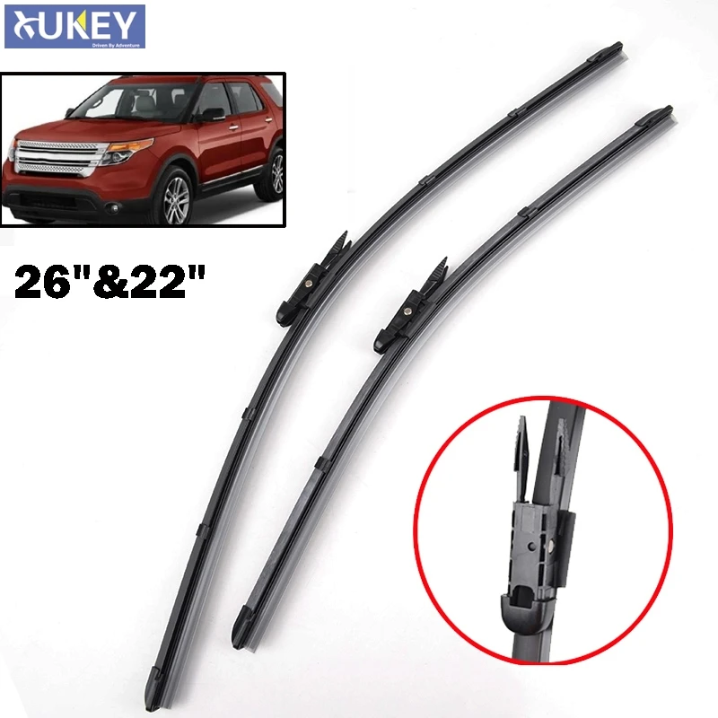 Щетки стеклоочистителя Xukey для Ford Explorer 26 и 22 дюйма|wiper blade|windscreen wiper bladewindscreen |